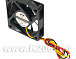 Вентилятор 60x60x15 DC BRUSHLESS 12V 0.2A