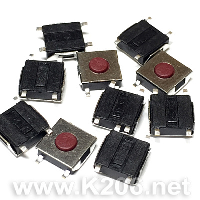 Кнопка SMD TS-E004 (6.2*6.2*2.5H)