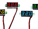 Вольтметр DC2.4-30V-BLUE (8мм)