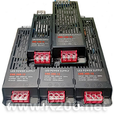 Блок живлення CHB-400-12 12V/33A IP50