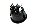 Перемикач KCD1-5-202 BLACK 6pin