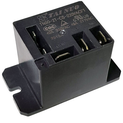 Реле TN90-2T-CS-220VAC 40A 1C coil 220VAC