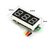 Вольтметр DC 0-100V-RED (8мм) 3 wire
