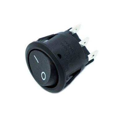 Перемикач KCD1-5-202 BLACK 6pin