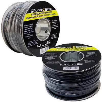 Кабель мікрофонний Sound Star 7-0505BK