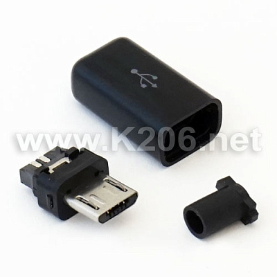 USB B MICRO-K/BLACK