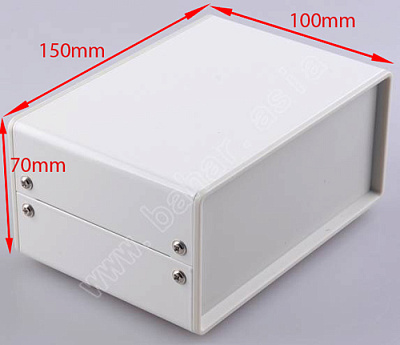 Корпус металевий BDA40004-A1-W100