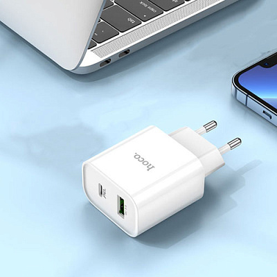 Зарядний пристрій 2*USB HOCO C80A Plus