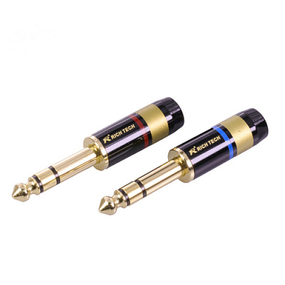Rich Tech Jack 6,35mm 3pin / Red ring