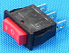 Перемикач KCD3-103 RED 15A-20A, 3 pin