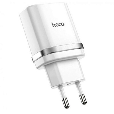 Зарядное устройство 1*USB HOCO C12Q WHITE