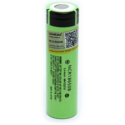 Акумулятор LiitoKala NCR18650B 3400mAh
