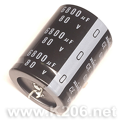 Конденсатор GU-6800/80V