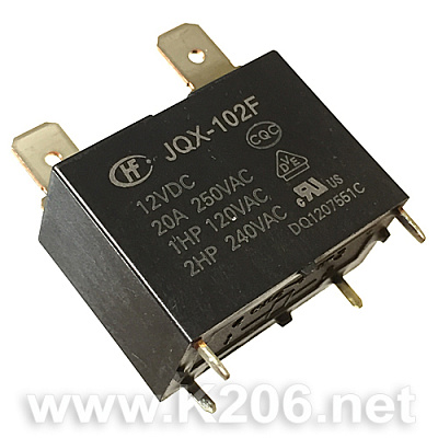 Реле JQX-102F-12VDC (HF102F)