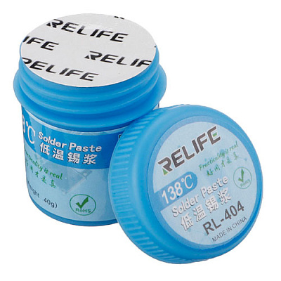 Паяльная паста BGA RELIFE RL-404 (40ГР)