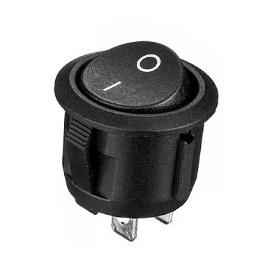 Переключатель KCD1-101-5 BLACK 2pin