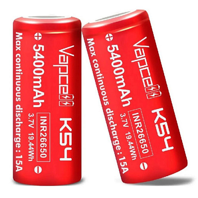 Аккумулятор Vapcell INR26650 K54 5400mAh