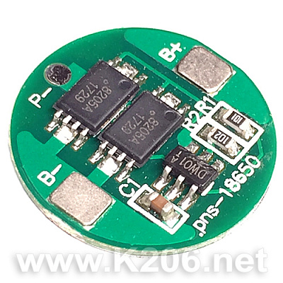 Плата захисту BMS 1S 6A