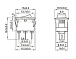 Переключатель SMRS-101-1-R (KCD11-101)