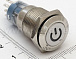 Кнопка антивандальная HQ16N/F11Z-12V-EDY-W
