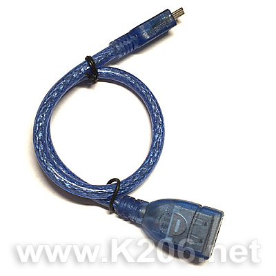 Кабель-USB AF-MINI USB 0,3m