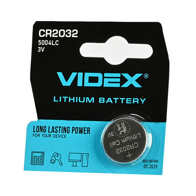Батарейка CR2032 VIDEX