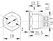 Кнопка антивандальная HQ16N/F10