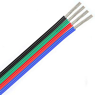 Шлейф плоский RGB 4-pin 22AWG