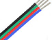 Шлейф плоский RGB 4-pin 22AWG