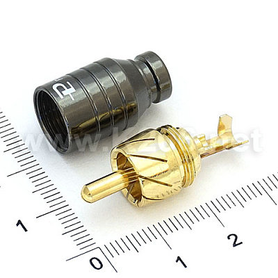 Штекер Pailiccs RCA mini RC-391-W