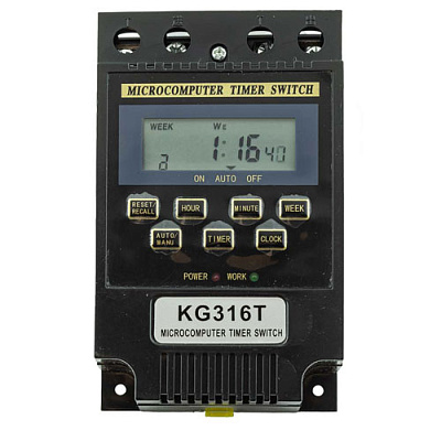 Таймер KG316T (rev.2) 220V AC