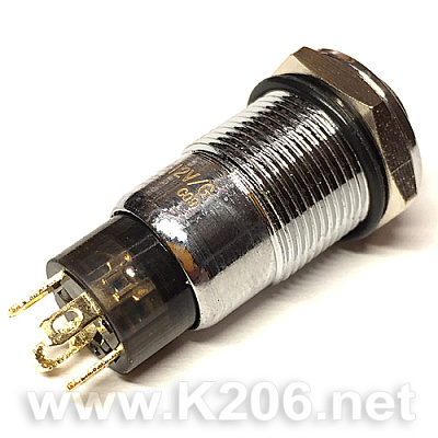 Кнопка антивандальная HQ12N/HJZ-12V-G-E