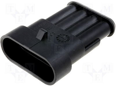Разъём авто "Superseal 1.5" 4 pin (комплект)