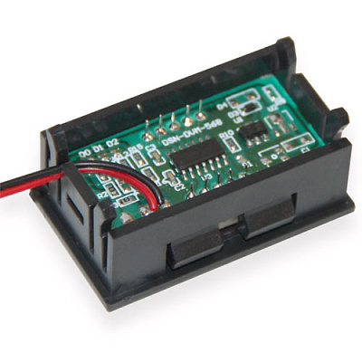 Вольтметр 4.5-30V-PANEL-RED