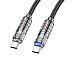 Кабель Type-C to Type-C Hoco U122 1.2m Black