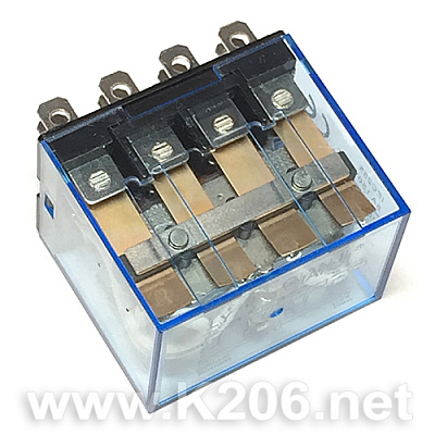 Реле JQX13F-4C-DC12V (LY4J)