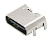 Гнездо USB Type-C 6pin угловое C-04