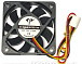 Вентилятор 60x60x15 DC BRUSHLESS 12V 0.2A