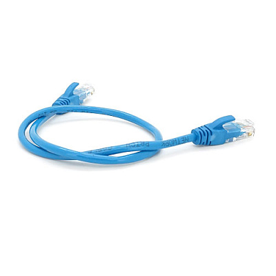 Патч-корд Ritar, UTP, RJ45, Cat.5e, 0.5m, синій
