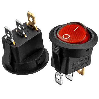 Переключатель MIRS-101-8/R (KCD1-101N-8)
