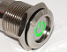 Кнопка антивандальная HQ16N/F11Z-12V-EDY-G