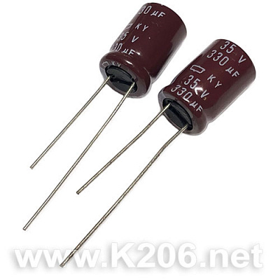 Конденсатор KY-330/35V Low ESR