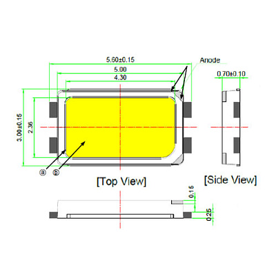 LM561C 5630 3V 0.5W 6500K SAMSUNG