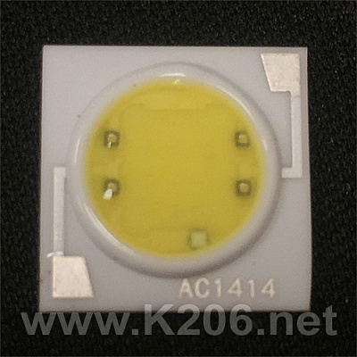 220V COB-5W-6000K-13x13mm