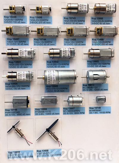 Мотор-редуктор 13GA-12V-120RPM