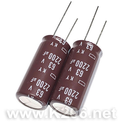 Конденсатор KY-2200/63V Low ESR