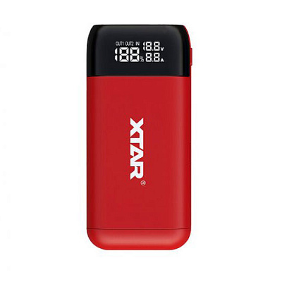 Power Bank Case Xtar PB2S RED