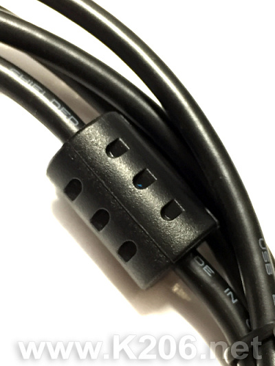 Cable USB A-USB B 90° 1.5M