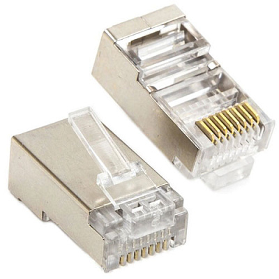 Коннектор RJ45 FTP Cat.5 8P8C Cu