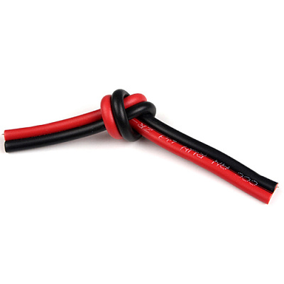 Кабель RED/BLACK RVB 2*0.5mm мідь